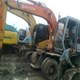 USED HITACHI EX100WD-2 WHEEL EXCAVATOR